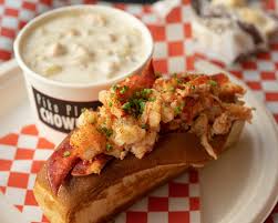 Pike Place Chowder signature dishes New England Clam Chowder
Seafood Bisque
Connecticut-Style Lobster Roll